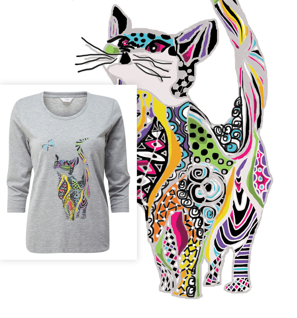 Prints & Patterns Inspirations | Printed T-shirt | By Cotton Traders